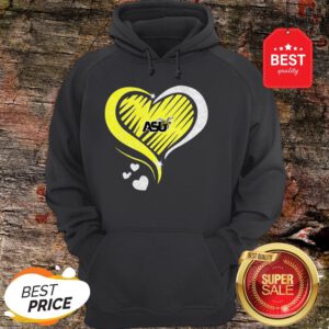Love Arizona State University ASU Bee Heart Hoodie