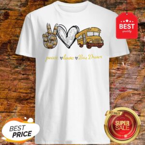 Official Diamond Peace Love Bus Driver Shirt
