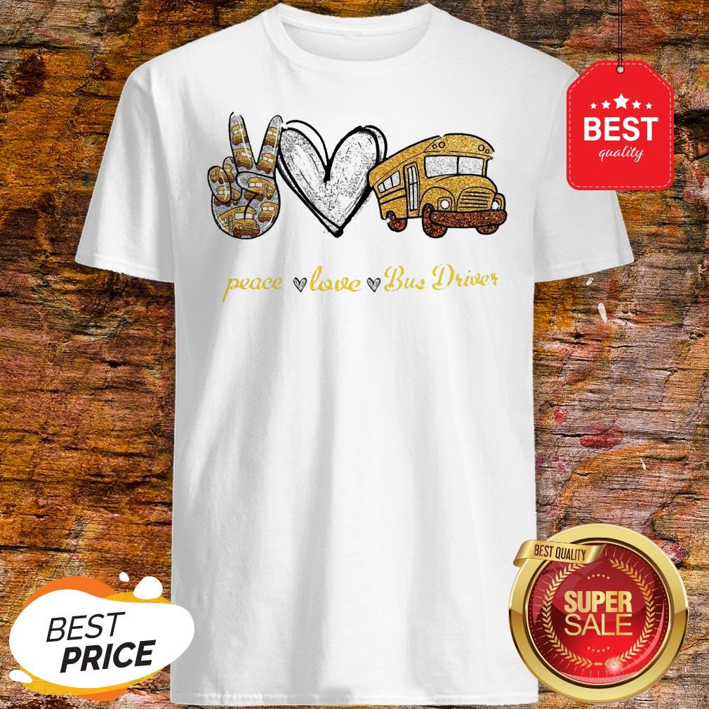Official Diamond Peace Love Bus Driver Shirt