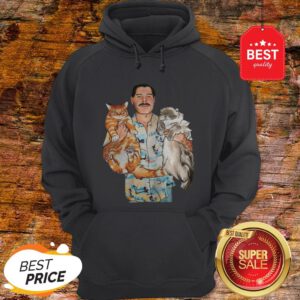 Official Freddie Mercury Hug Cats Hoodie