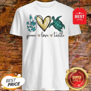 Official Peace Love Turtle Shirt
