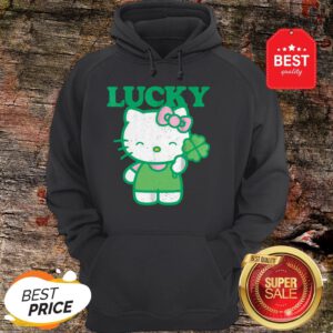Official Hello Kitty Lucky Clover Tee Hoodie
