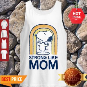 Nice Peanut’s Mother’s Day Strong Snoopy Tank Top