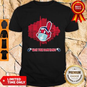 Official Wash Your Damn Hands Cleveland Indians Shirt