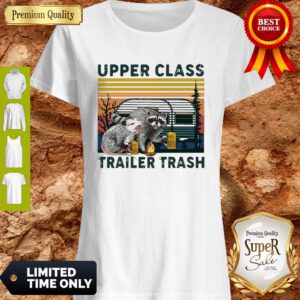 Vintage Raccoons And Opossums Upper Class Trailer Trash Shirt