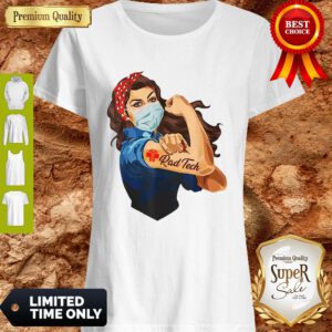 Strong Woman Tattoo Rad Tech Shirt