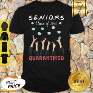 Face Mask Senior Class Of 2020 Graduation Quarantined Shirt