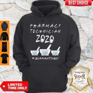 Nice Pharmacy Technician 2020 Mask Quarantined Covid-19 Hoodie