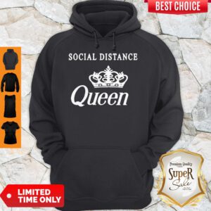 Nice Social Distance Queen Bella Social Distancing Work From Home Hoodie