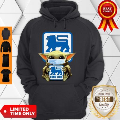 Star Wars Baby Yoda Mask Hug Food Lion COVID-19 Hoodie