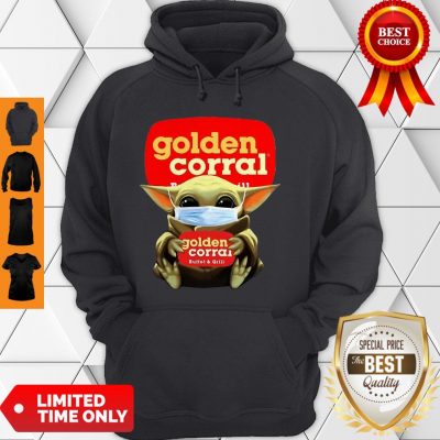 Star Wars Baby Yoda Mask Hug Golden Corral COVID-19 Hoodie