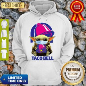 Star Wars Baby Yoda Mask Hug Taco Bell COVID-19 Hoodie