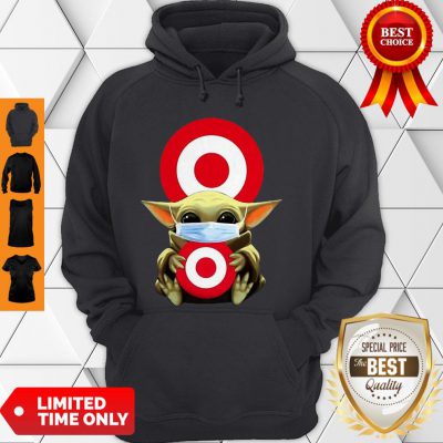 Star Wars Baby Yoda Mask Hug Target Circle COVID-19 Hoodie