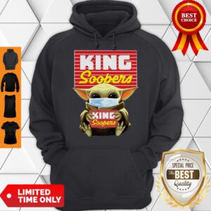 Star Wars Baby Yoda Mask Hug King Soopers COVID-19 Hoodie
