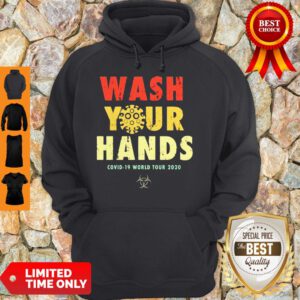 Official Wash Your Hands Covid-19 World Tour 2020 Hoodie