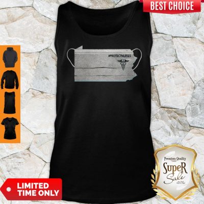 Nice Pennsylvania Face Mask Protect Nurses Tank Top