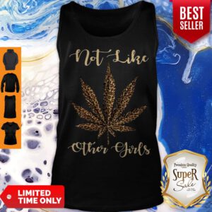 Leopard Cannabis Weed Not Like Other Girl Tank Top
