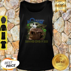Fresh For Everyone Kroger Baby Yoda Survived COVID-19 2020 Tank Top