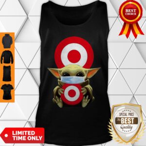 Star Wars Baby Yoda Mask Hug Target Circle COVID-19 Tank Top