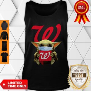 Star Wars Baby Yoda Mask Hug Walgreens COVID-19 Tank Top