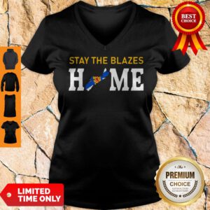 Official Nova Scotia Stay The Blazes Home V-Neck
