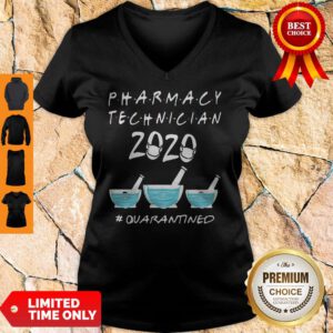 Alternative view of Pharmacy Technician 2020 Mask #Quaratined Shirt