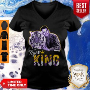 Joe Burrow Joe Exotic Tigers King V-Neck