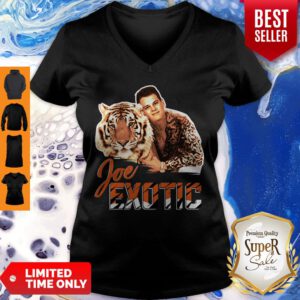 Joe Burrow Tigers King Joe Exotic V-Neck