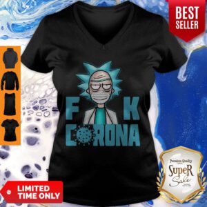 Rick And Morty Fuck Corona V-Neck