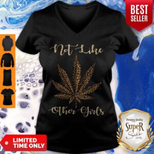 Alternative view of Leopard Cannabis Weed Not Like Other Girl Shirt