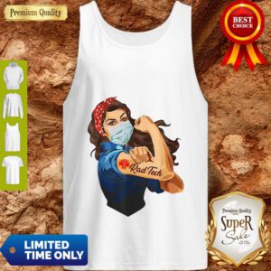 Strong Woman Tattoo Rad Tech Tank Top
