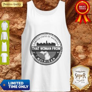 USA Gretchen Whitmer That Woman From Michigan Tank Top