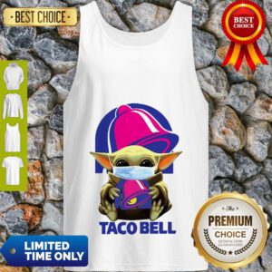 Star Wars Baby Yoda Mask Hug Taco Bell COVID-19 Tank Top