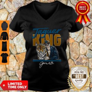 Official Jaguar King Jacksonville Tiger King V-Neck