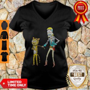 Official Rick And Morty Tiger King V-Neck
