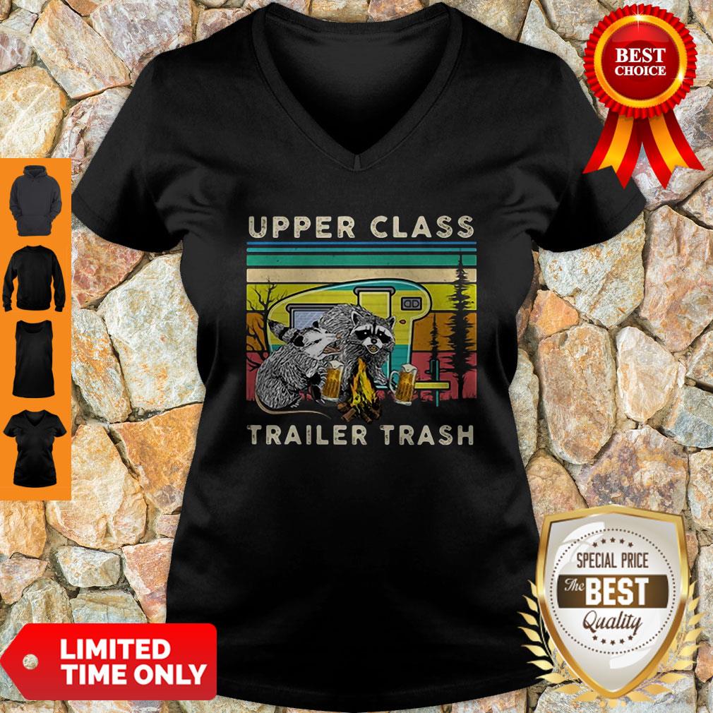 Raccoons And Opossums Upper Class Trailer Trash ShirRaccoons And Opossums Upper Class Trailer Trash V-Neck Raccoons And Opossums Upper Class Trailer Trash ShirRaccoons And Opossums Upper Class Trailer Trash V-Neck