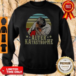 Top Alter Katastrophe Vintage Sweatshirt