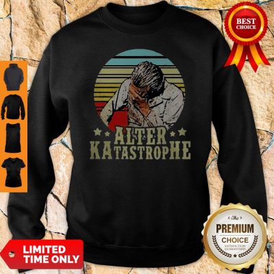 Top Alter Katastrophe Vintage Sweatshirt
