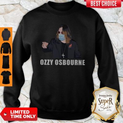 Nice Ozzy Osbourne Mask Covid 19 Sweatshirt
