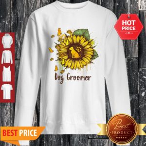 Official Sunflower Dogs Groomer Sweatshirt
