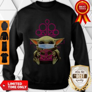 Star Wars Baby Yoda Mask Hug Paparazzi Accessories COVID-19 Sweatshirt