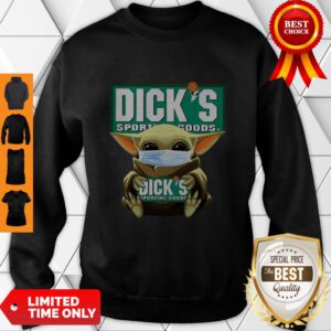 Star Wars Baby Yoda Mask Hug Dick’s Sporting Goods COVID-19 Sweatshirt