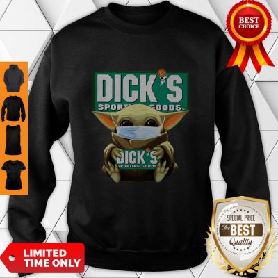 Star Wars Baby Yoda Mask Hug Dick’s Sporting Goods COVID-19 Sweatshirt