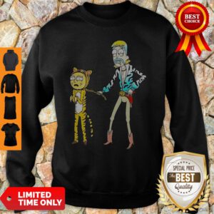 Official Rick And Morty Tiger King Sweatshirt