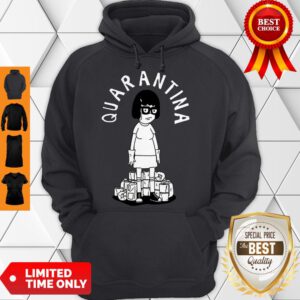 Quarantina Quarantine Bobs Fan Burgers Movie Hoodie