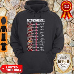 45Th Anniversary 1976 – 2020 Buccaneers Signatures Hoodie