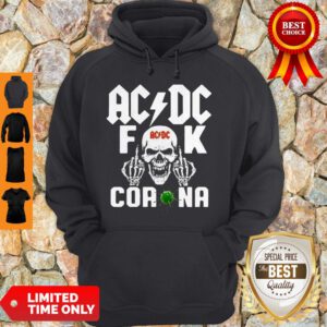 Pretty AC DC Skull Fuck Corona Hoodie