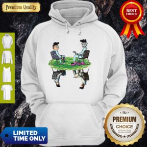 Pretty Rick And Morty And Bad Hoodie