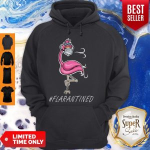 Flamingo Mask #Flarantined COVID-19 Hoodie