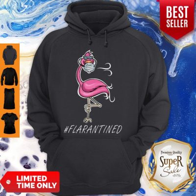 Flamingo Mask #Flarantined COVID-19 Hoodie